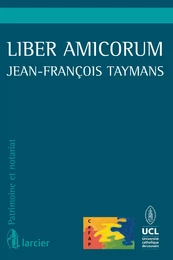 Liber Amicorum Jean-François Taymans