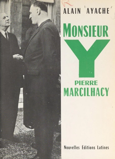 Monsieur Y, Pierre Marcilhacy - Alain Ayache - FeniXX réédition numérique