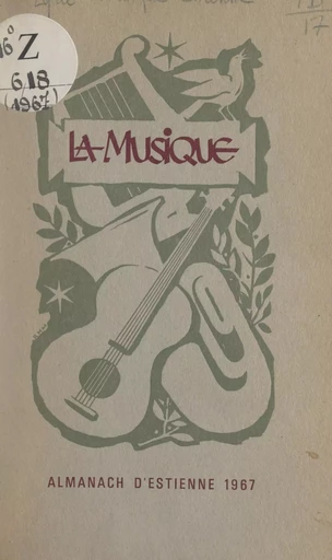 La musique -  École Estienne - FeniXX réédition numérique