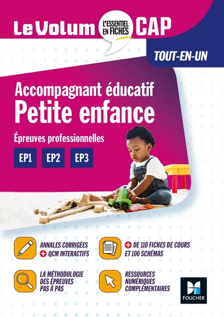 Le Volum' CAP -  Accompagnant éducatif Petite enfance - Révision et Entraînement - Mireille Léon, Véronique Maillet, Pascale Piollat, Pauline Trémolet, Alice Mathieu, Rémy Clémencier, Simon Villaret - Foucher