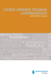 Lexique juridique trilingue luxembourgeois