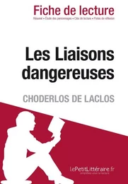 Les Liaisons dangereuses de Pierre Choderlos de Laclos (Fiche de lecture)