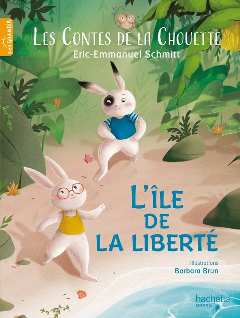 Les Contes de la Chouette - L'Île de la Liberté - Eric-Emmanuel Schmitt - Hachette Enfants