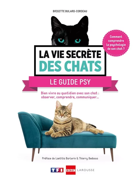 La vie secrète des chats le guide psy - Brigitte Bulard-Cordeau - Larousse