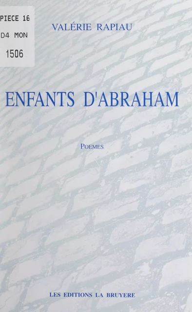 Enfants d'Abraham - Valérie Rapiau - FeniXX réédition numérique