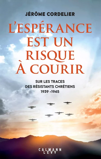 L'espérance est un risque à  courir - Jérôme Cordelier - Calmann-Lévy