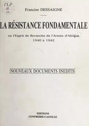 La résistance fondamentale