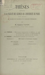 Réductions catalytiques en présence de noir de platine. Application à la transformation en alcools des aldéhydes et des cétones