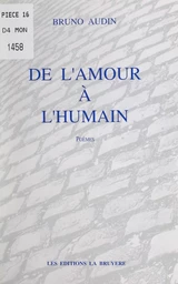 De l'amour à l'humain