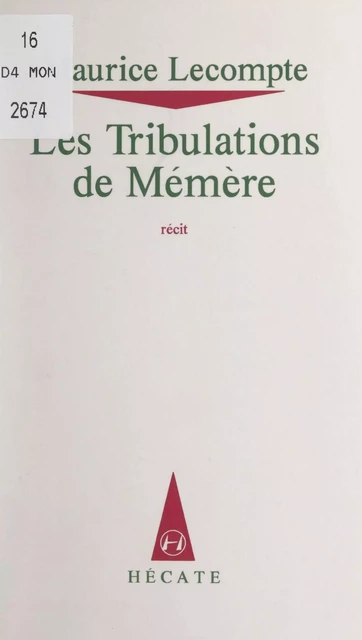 Les tribulations de Mémère - Maurice Lecompte - FeniXX réédition numérique