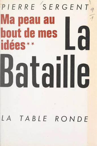 Ma peau au bout de mes idées (2) - Pierre Sergent - FeniXX réédition numérique
