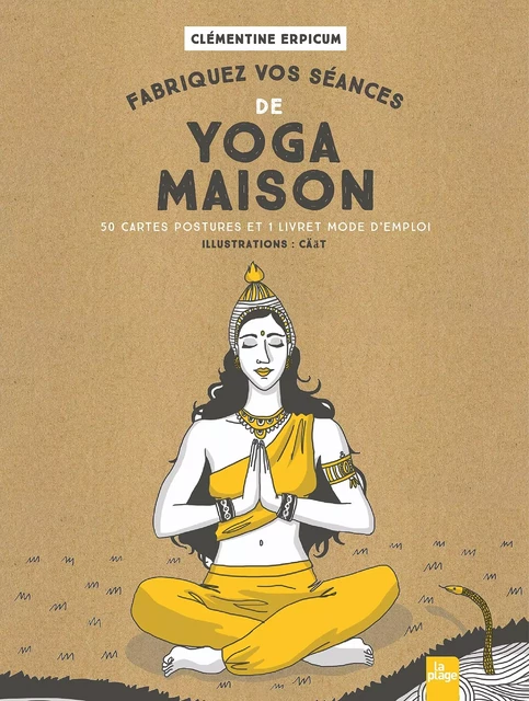 Fabriquez vos séances de yoga maison - Clémentine Erpicum - La Plage