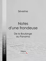 Notes d'une frondeuse