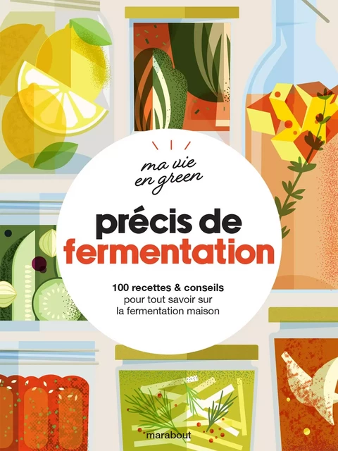 Ma  vie en green - Précis de fermentation -  Collectif - Marabout