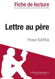 Lettre au père de Franz Kafka (Fiche de lecture)