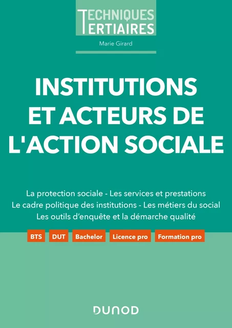 Institutions et acteurs de l'action sociale - Marie Girard - Dunod