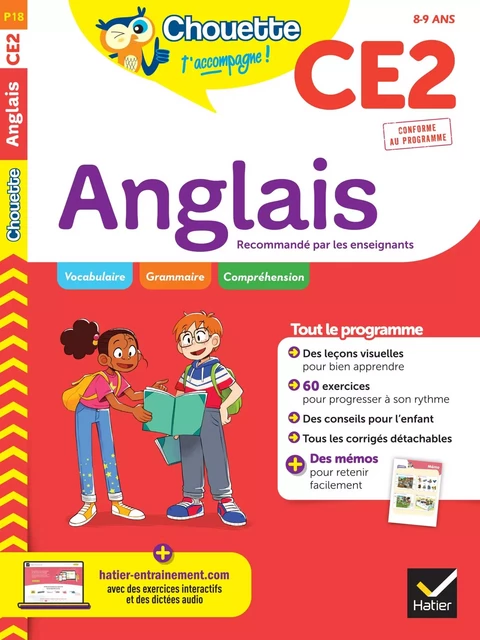 Chouette - Anglais CE2 - Corinne Touati, Paul Beaupère - Hatier