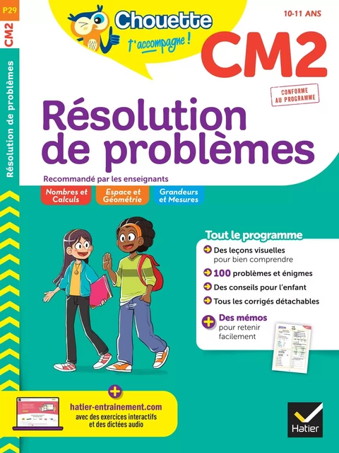 Chouette - Résolution de problèmes CM2 - Jeanne Bia - Hatier