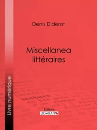 Miscellanea littéraires