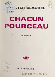 Chacun pourceau