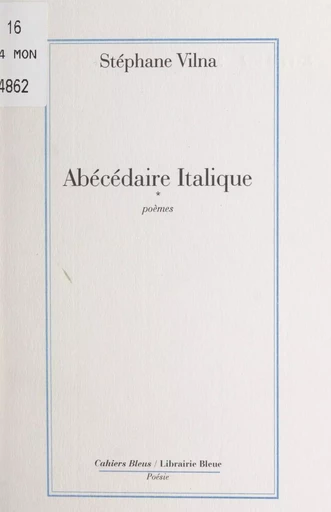 Abécédaire italique - Stéphane Vilna - FeniXX réédition numérique