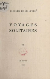 Voyages solitaires