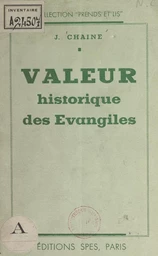 Valeur historique des Évangiles