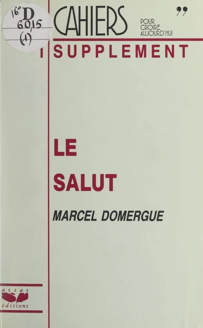 Le Salut - Marcel Domergue - FeniXX réédition numérique