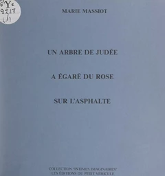 Un arbre de Judée a égaré du rose sur l'asphalte