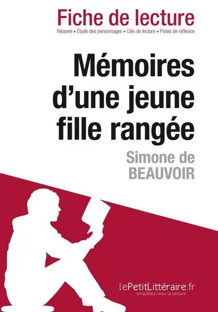 Mémoires d'une jeune fille rangée de Simone de Beauvoir (Fiche de lecture) - Natacha Cerf - Lemaitre Publishing