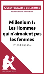 Millenium I : Les Hommes qui n'aimaient pas les femmes de Stieg Larsson