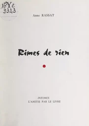 Rimes de rien