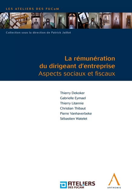 La rémunération du dirigeant d'entreprise -  Collectif - Anthemis