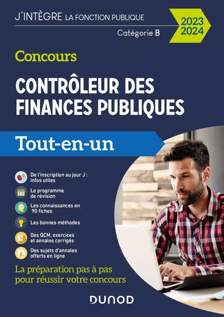 Concours Contrôleur des finances publiques - 2023-2024 - Pierre Beck, Marie-Virginie Speller, Frantz Badufle, Anne-Marie Vallejo-Bouvier, Jean-François Bocquillon, Martine Mariage - Dunod