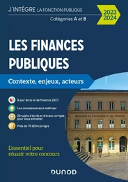 Les finances publiques 2023-2024