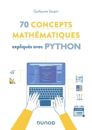 70 concepts mathématiques expliqués avec Python