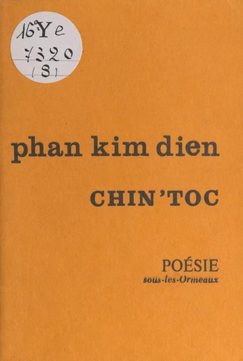 Chin'toc - Kím Dien Phan - FeniXX réédition numérique