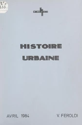 Histoire urbaine