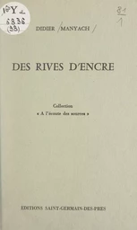 Des rives d'encre