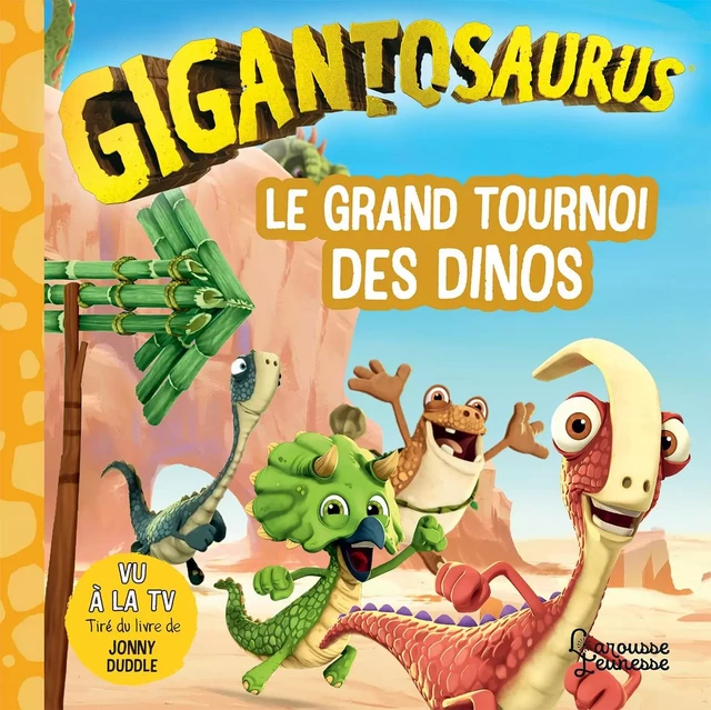 Le grand tournoi des dinos -  Collectif - Larousse