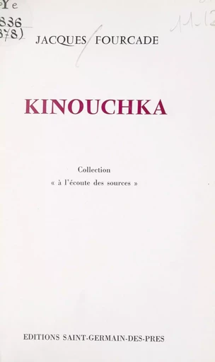 Kinouchka - Jacques Fourcade - FeniXX réédition numérique