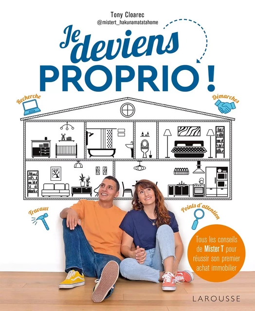 Je deviens proprio - Tony Cloarec - Larousse