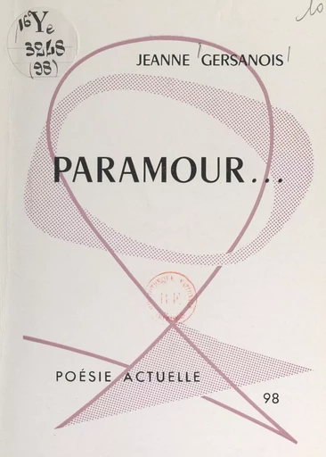 Paramour... - Jeanne Gersanois - FeniXX réédition numérique