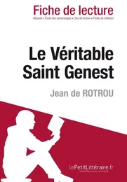 Le Véritable Saint Genest de Jean de Rotrou (Fiche de lecture)