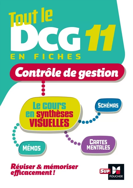 Tout le DCG 11 :  mémo cartes - Révision - Alain Burlaud - Foucher