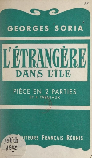 L'étrangère dans l'île - Georges Soria - FeniXX réédition numérique