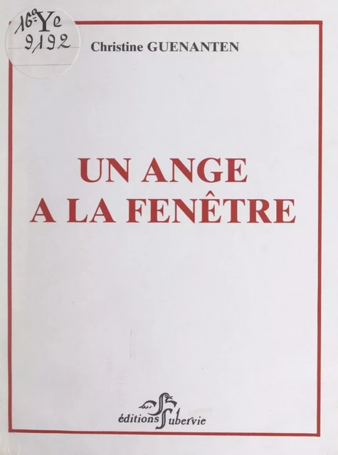 Un ange à la fenêtre - Christine Guénanten - FeniXX réédition numérique