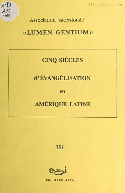 Cinq siècles d'évangélisation en Amérique latine - Luciano Pereña Vincente, Vincent Vey - FeniXX réédition numérique