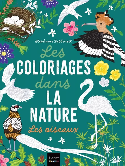 Les coloriages dans la nature - Les oiseaux -  - Hatier Jeunesse