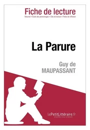 La Parure de Guy de Maupassant (Fiche de lecture)